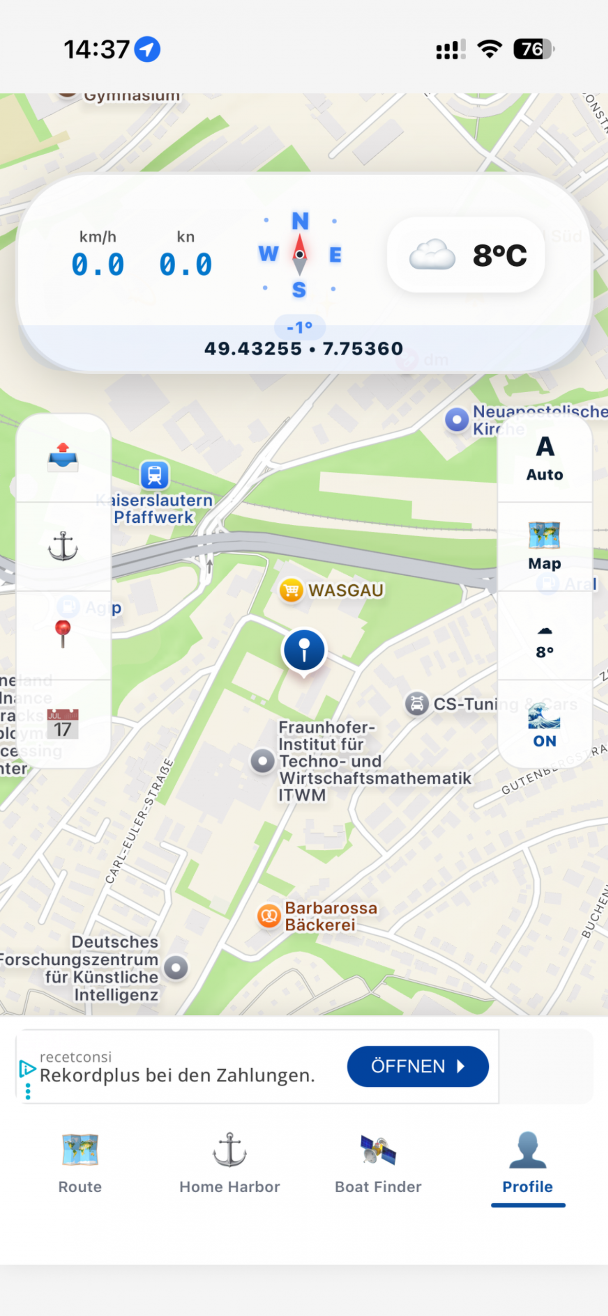Boat Navi Screenshot