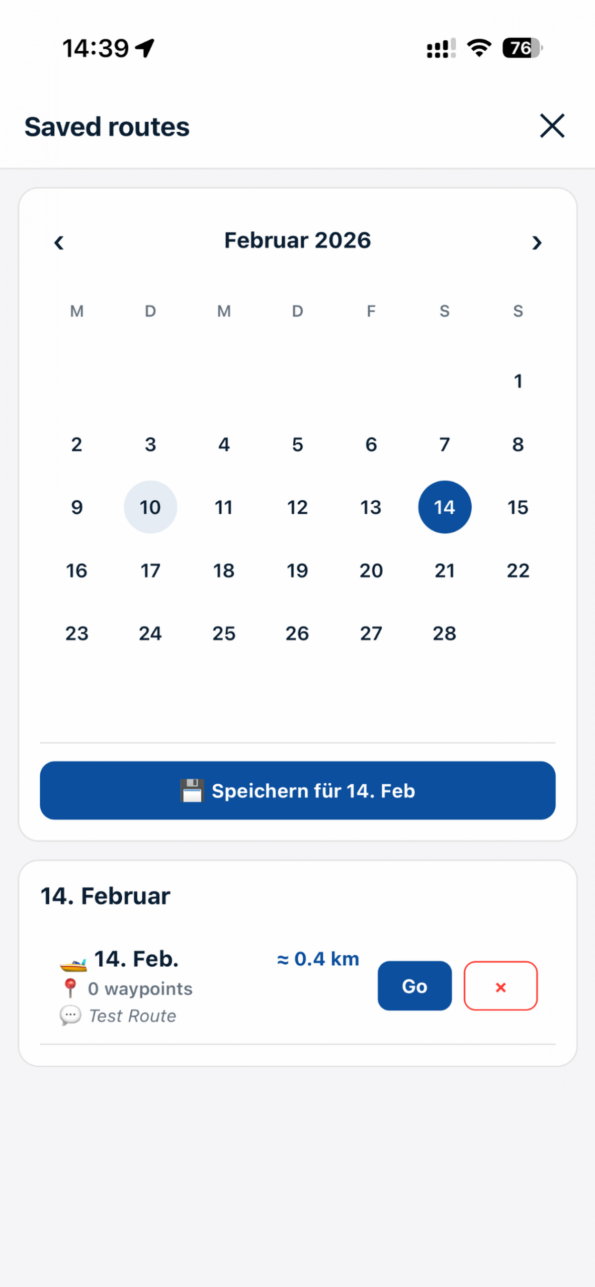 Bootsfinder Screenshot